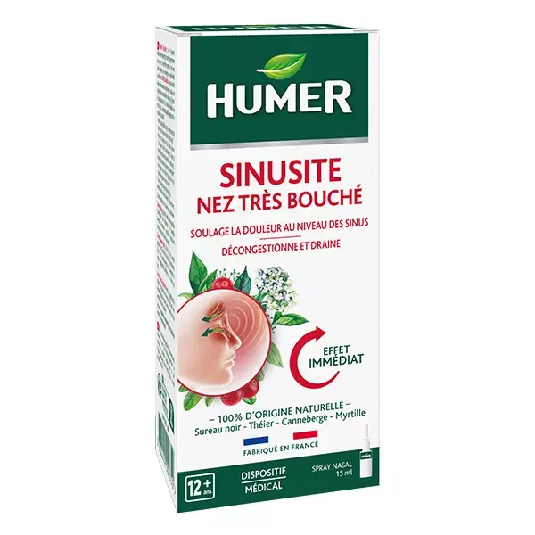Urgo Humer Very Blocked Nose Natural Origin 15ml