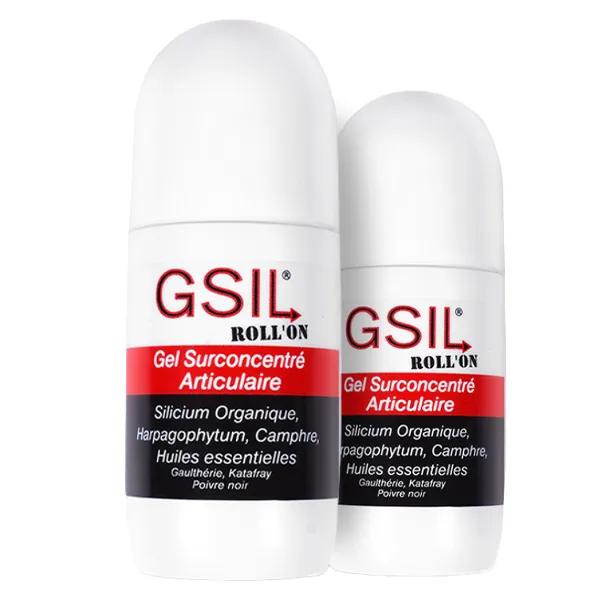 Aquasilice GSIL Gel Surconcentré Articulaire Lot de 2 x Roll On 50ml