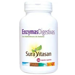 Sura Vitasan Enzimas Digestivas 100 Cápsulas