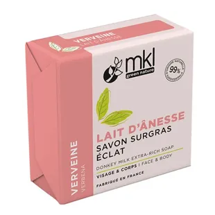 MKL Green Nature Latte d'Asina Sapone Vegetale Verbena 100g 