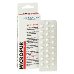 Katadyn Micropur Forte MF 1T DCCNa 100 comprimés