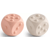 Mushie Dice Pop It Solid Sand/Blush 2 units