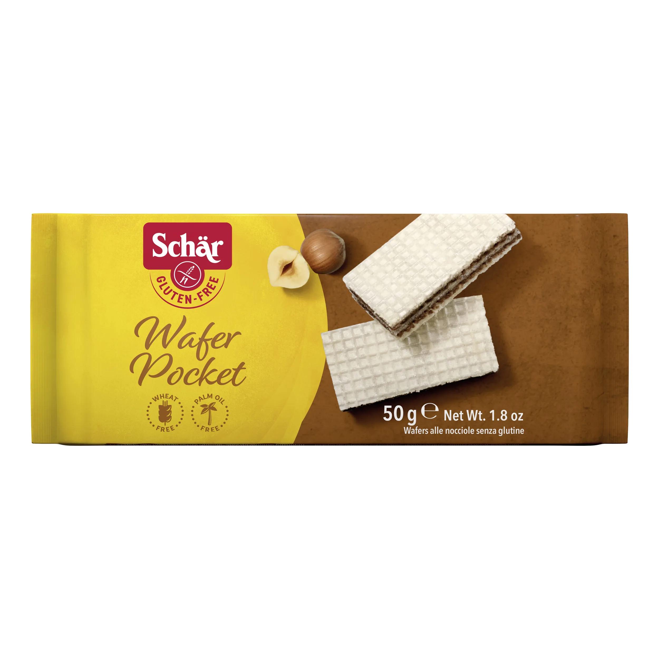 Schar Wafer Pocket Nocciole Senza Glutine 50 g