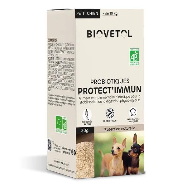 Vetobiol Probiotiques Protect'Immun Perros Pequeños Bio 25g
