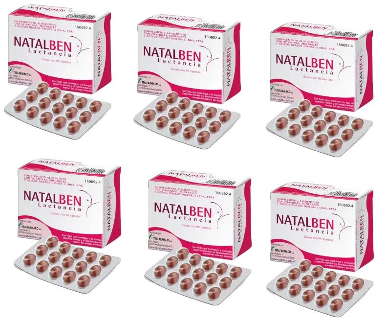 Natalben Borstvoeding 6x60 capsules