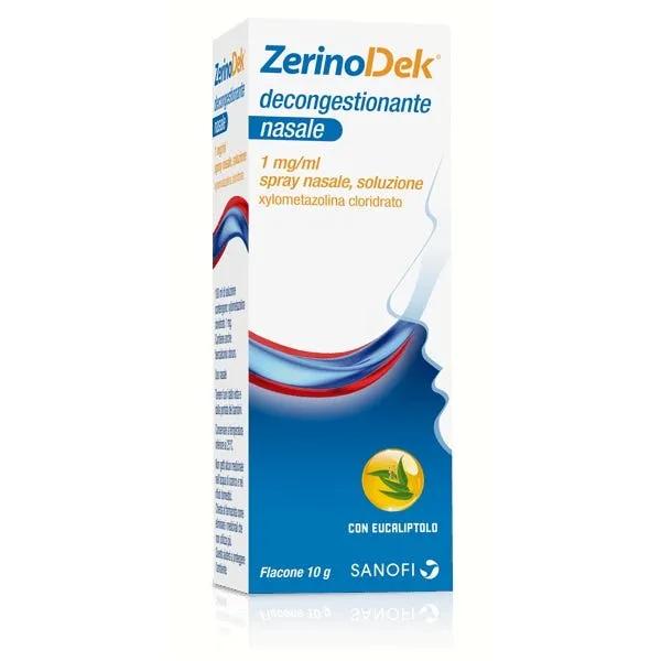 Zerinodek Decongestionante Nasale 1 mg/ml Spray Nasale 10 g