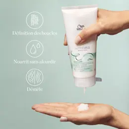 Wella Professionals Nutricurls Après-shampoing démêlant pour cheveux ondulés et bouclés 200ml