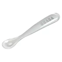 Béaba Repas Cuillère Silicone 1er Âge Light Mist