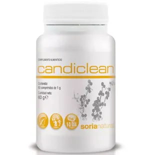 Soria Natural Candiclean 60 Tablets