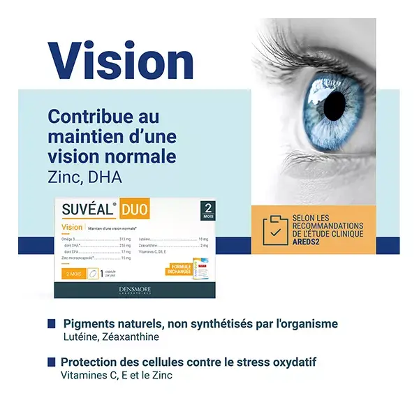 Densmore Suveal Duo Vision Maintien d'une Vision Normale Cure 2 mois