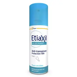 ETIAXIL Déodorant Anti-Transpirant Protection 48h Pieds 100ml