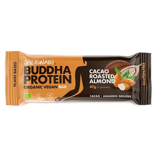 Iswari Protein Buddha Bar Cocoa and Nuts Organic 47g