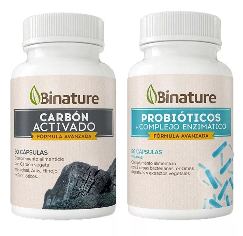 Pack Digestión Binature: Carbón activo & Probióticos