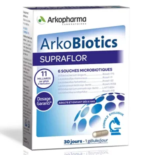 Arkopharma Arkobiotics Supraflor Probiotici 30 capsule