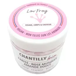 Lov'FROG Chantilly Soin Karité Amande Douce & Rose Musquée Bio 200ml