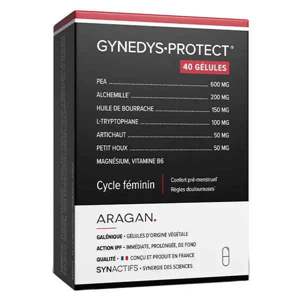 Synactifs Gynedys Protect Cycle Féminin 40 gélules