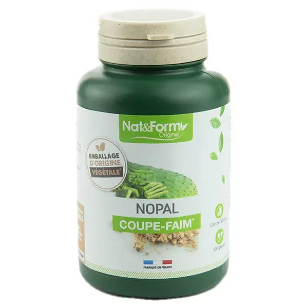 NAT & Form naturally Nopal 200 capsules