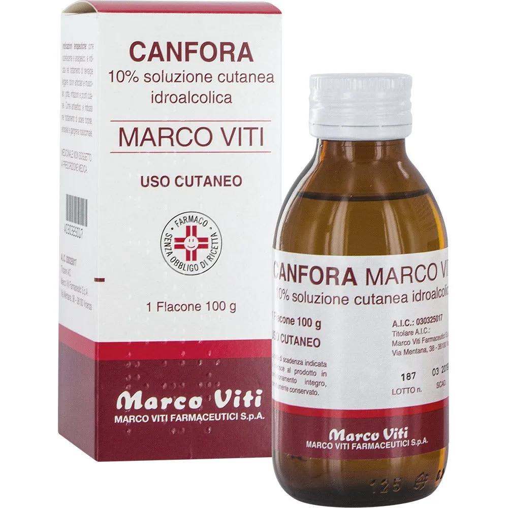 Canfora Marco Viti 10 % Soluzione Idroalcolica 100g