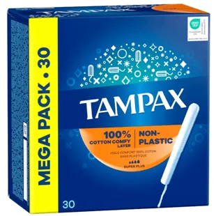 Tampax Super Plus Tampons with Applicator 30 pcs