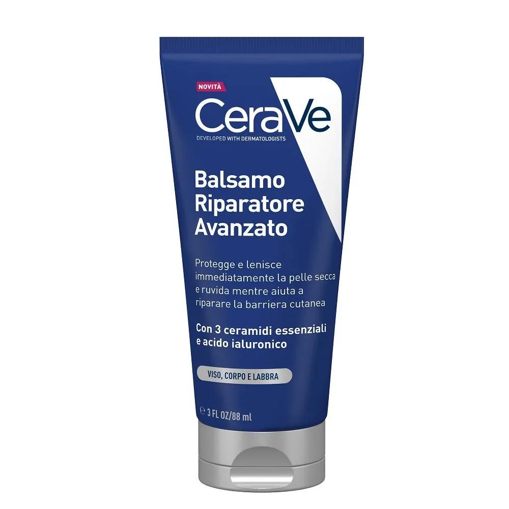 CeraVe Balsamo Riparatore Avanzato Per Viso Corpo e Labbra 88 ml