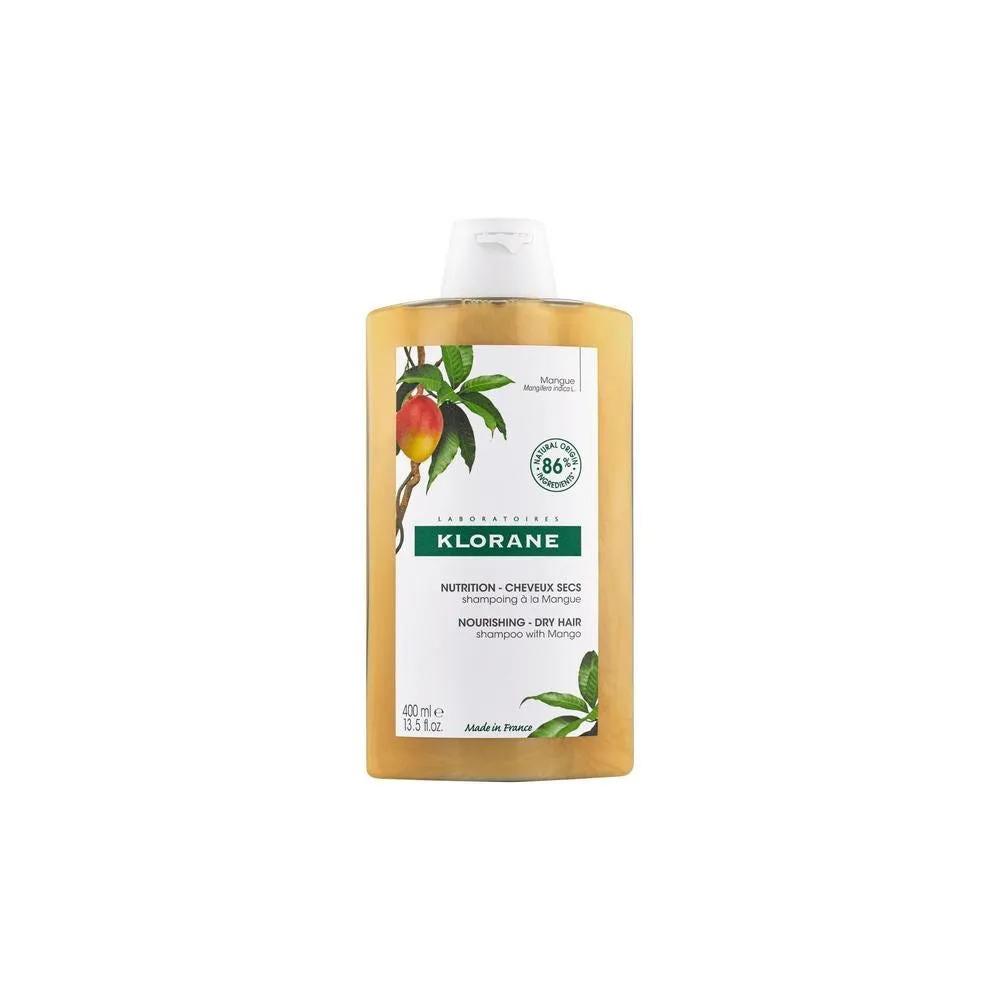 Klorane Burro Di Mango Shampoo Nutritivo Capelli Secchi 400 ml