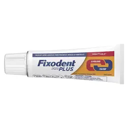 Fixodent Pro Plus Crème Adhésive Premium Pour Prothèses Dentaires 40g