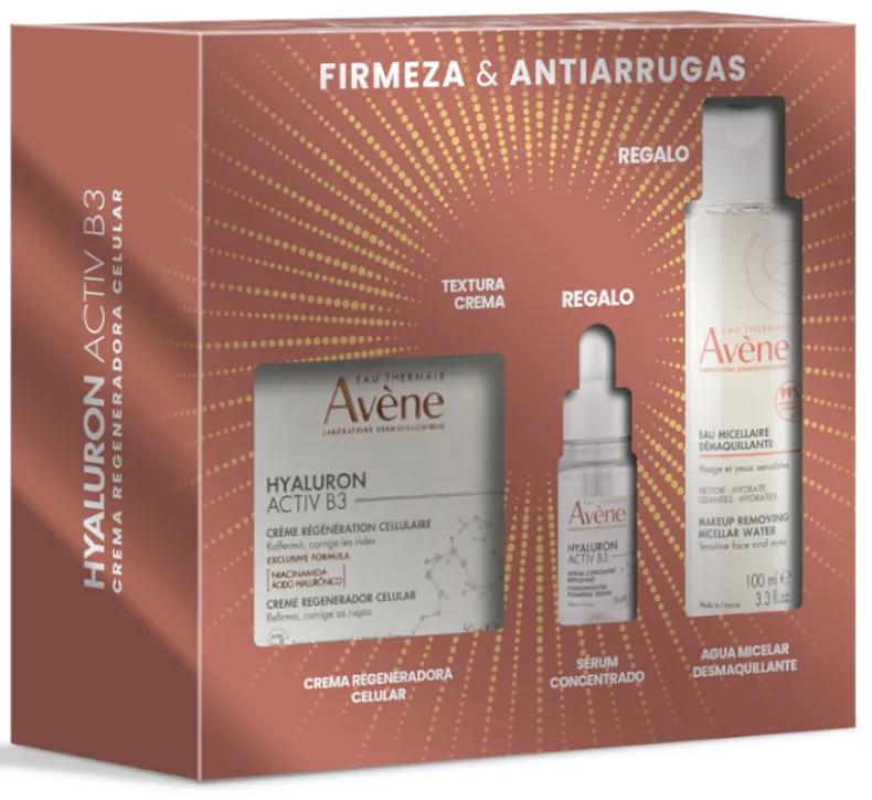 Imagen de Avène Hyaluron Activ B3 Crema 40 ml + Agua Micelar 100 ml + Sérum 10 ml