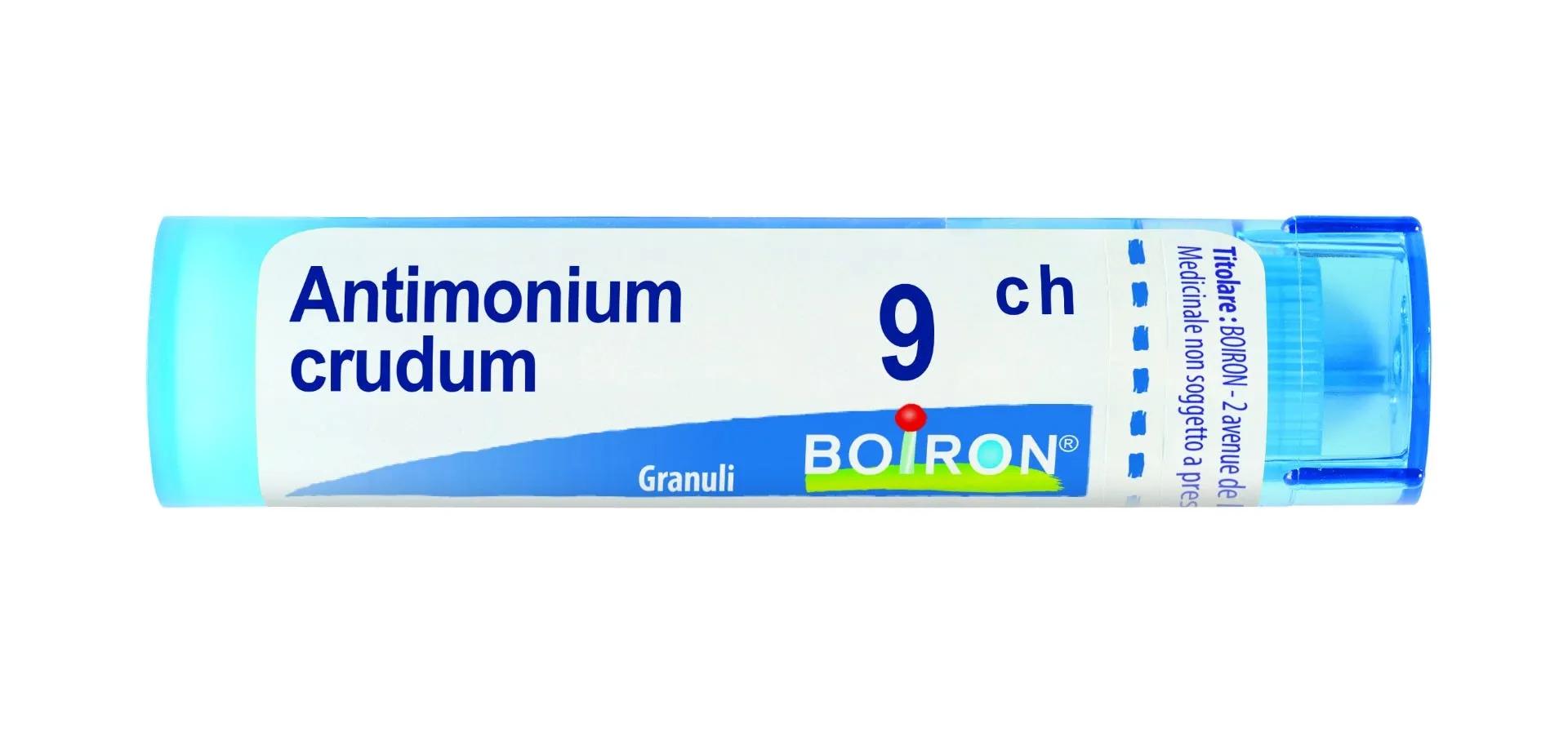 Boiron Antimonium Crudum 9CH Granuli Tubo