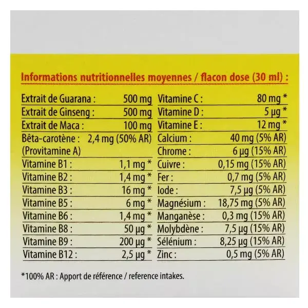 Ineldea Vitamin 22 Cure Flash 7 Jours 7 flacons unidoses