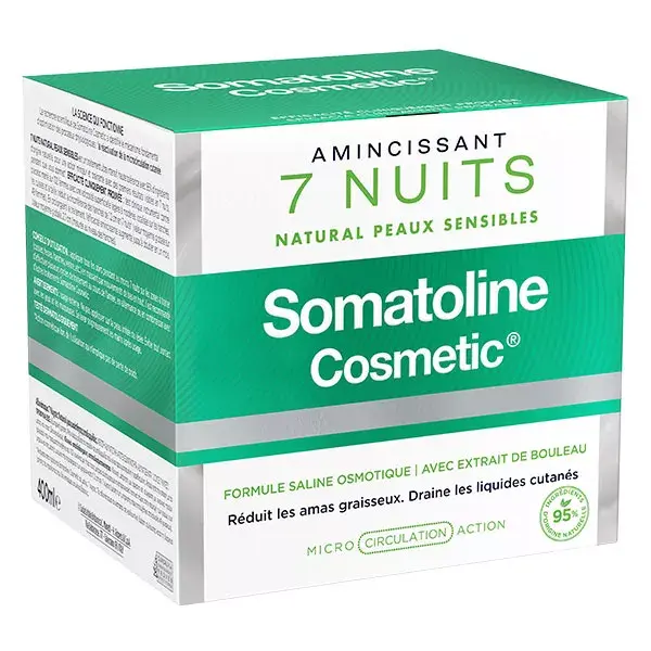 Somatoline Cosmetic Adelgazante 7 Noches Natural 400ml