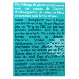 Kaya Huile Adaptogène CBD 5% 10ml