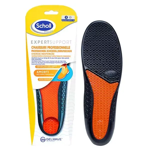 Scholl Expert Insoles Professional Shoe Support Size 35.5 to 40.5