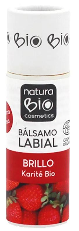 Naturabio Cosmetics Baume à Lèvres Gloss Karité 9,5 gr