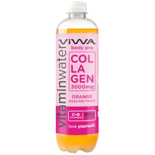 Viwa VitaminWATER Colágeno Proteção Corporal Laranja 600 ml