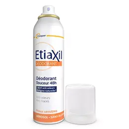 ETIAXIL Déodorant Douceur 48h Aérosol Lot de 2 x 150ml