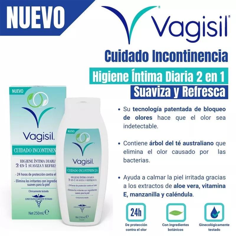 Vagisil Cuidado Incontinencia Higiene Íntima 250ml