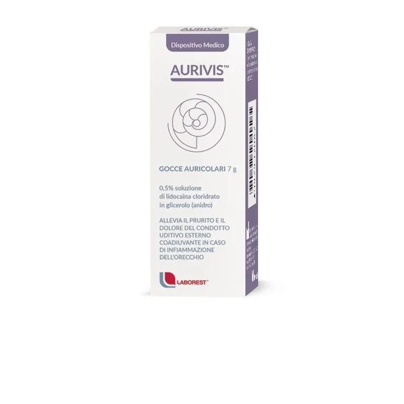 Aurivis Gocce Auricolari Anti-Prurito e Lenitive 7 gr