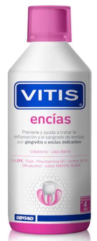 Vitis Mondwater Encias Alcoholvrij 500ml