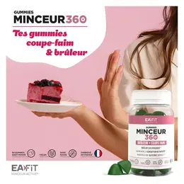 EAFIT Minceur 360 Gummies Boite de 60 Gummies