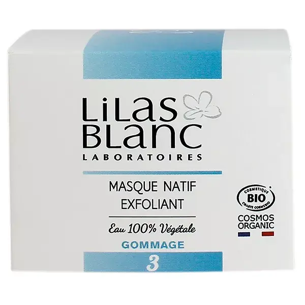 Lilas Blanc Masque Natif Exfoliant Bio 50ml