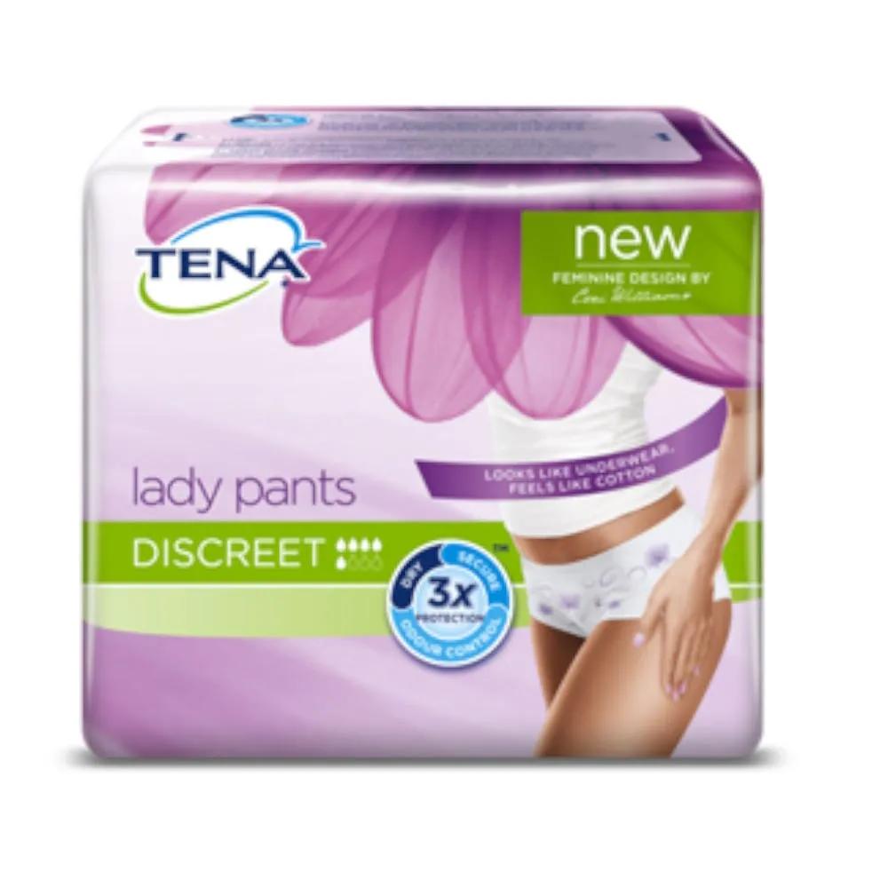 Tena Lady Pants Discreet Mutandine Assorbenti Donna Misura L 5 Mutandine