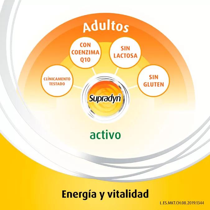 Supradyn Activo Vitaminas e Energia30 Comprimidos Efervescentes