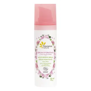 Fleurance Nature - Siero idratante alla rosa biologica - Flacone con pompa da 30 ml
