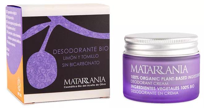 Matarrania Desodorante Limón y Tomillo Sin Bicarbonato Bio 30 ml