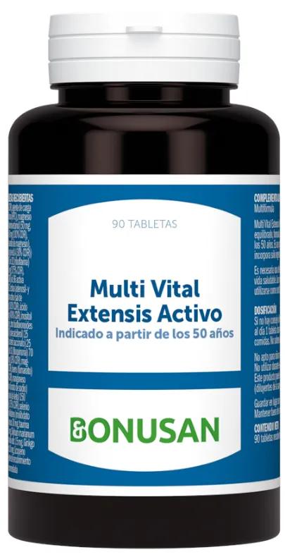 Bonusan Multi Vital Extensis Actif +50 Ans 90 Gélules