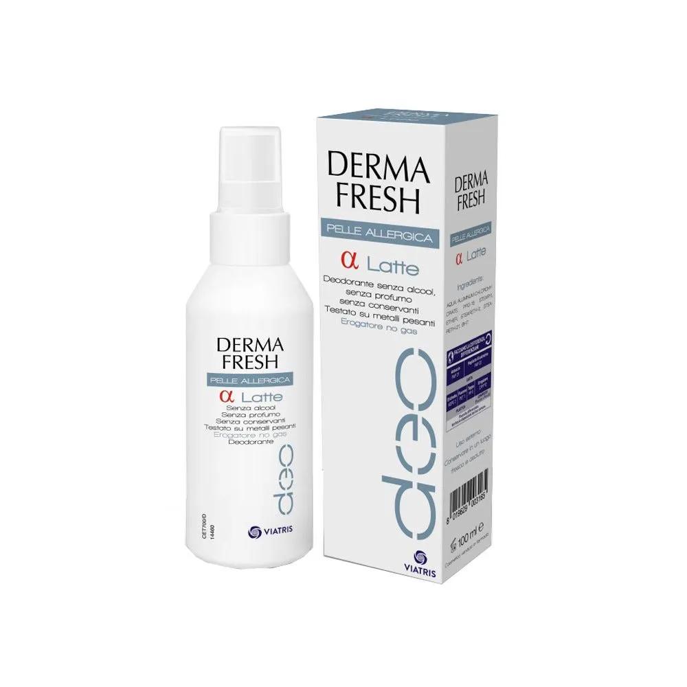 Dermafresh Deodorante Per Pelli Allergiche Alfa Latte 100 ml