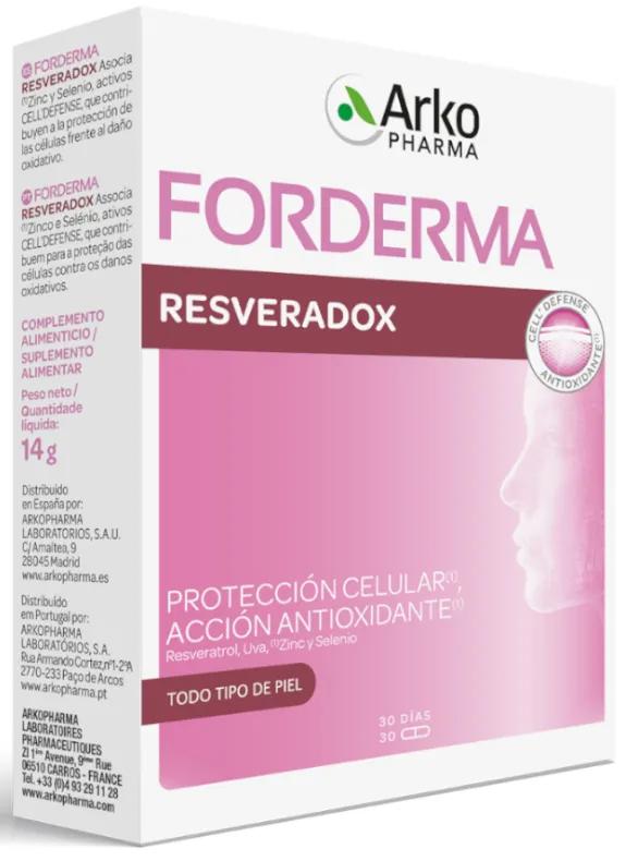 Arkopharma Forderma Resveradox 30 capsules 