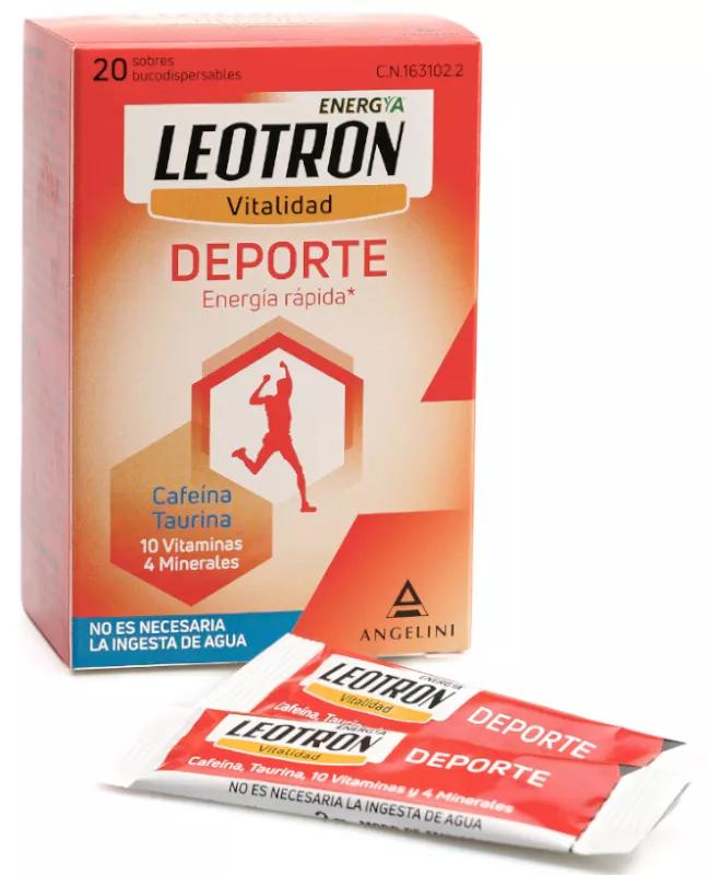 Leotron Deporte Fast Energy 20 Sobres