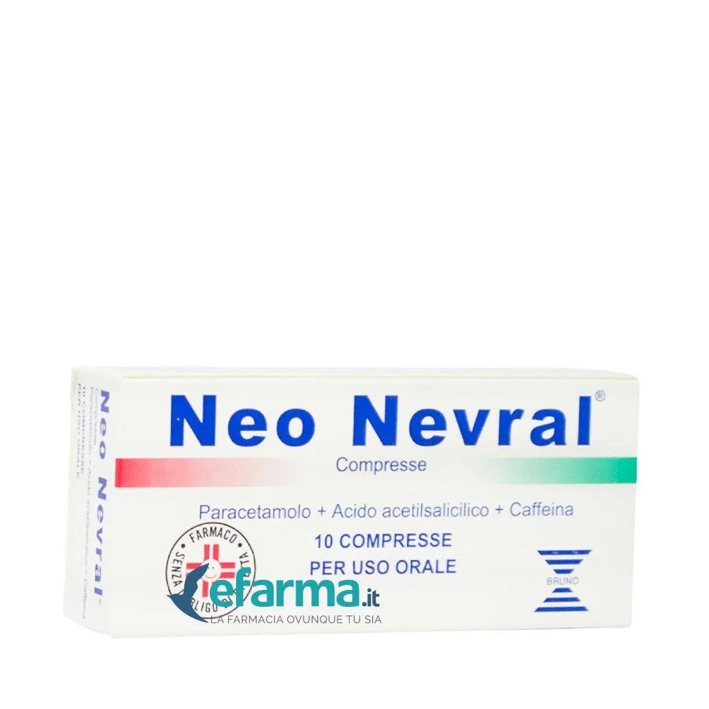 Neonevral Paracetamolo Antidolorifico 10 Compresse