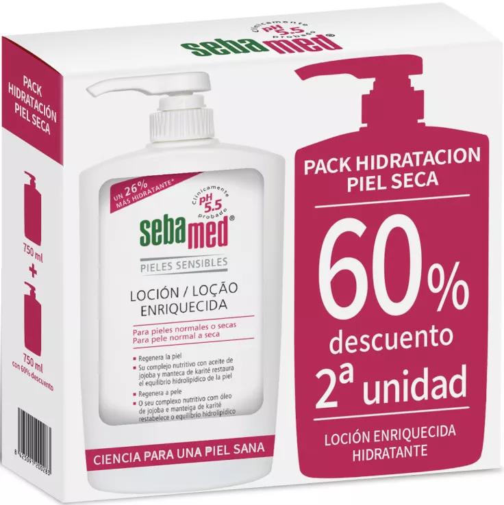 Sebamed Loção Enriquecida 2x750 ml